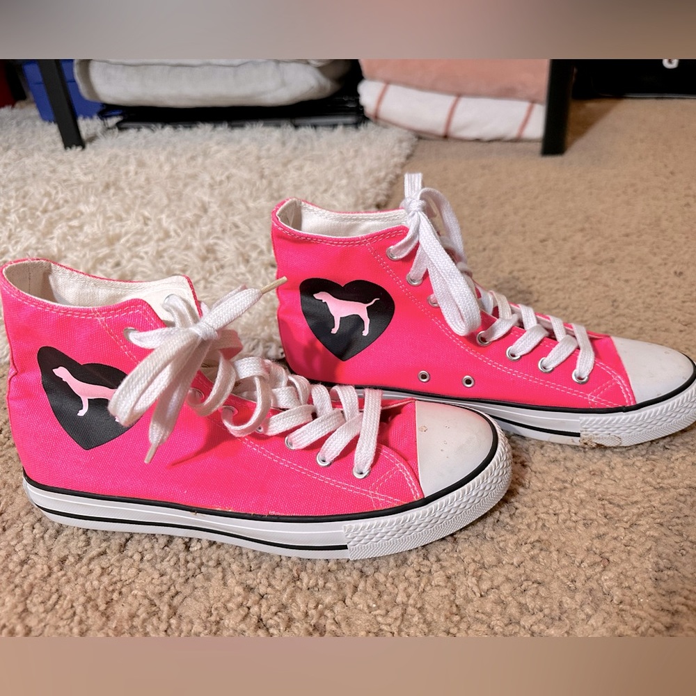 PINK high tops